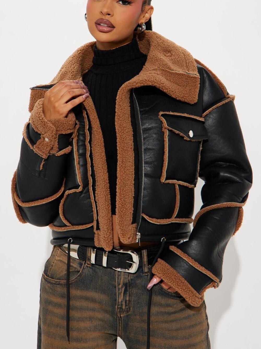 Out and About Shearling Jacket